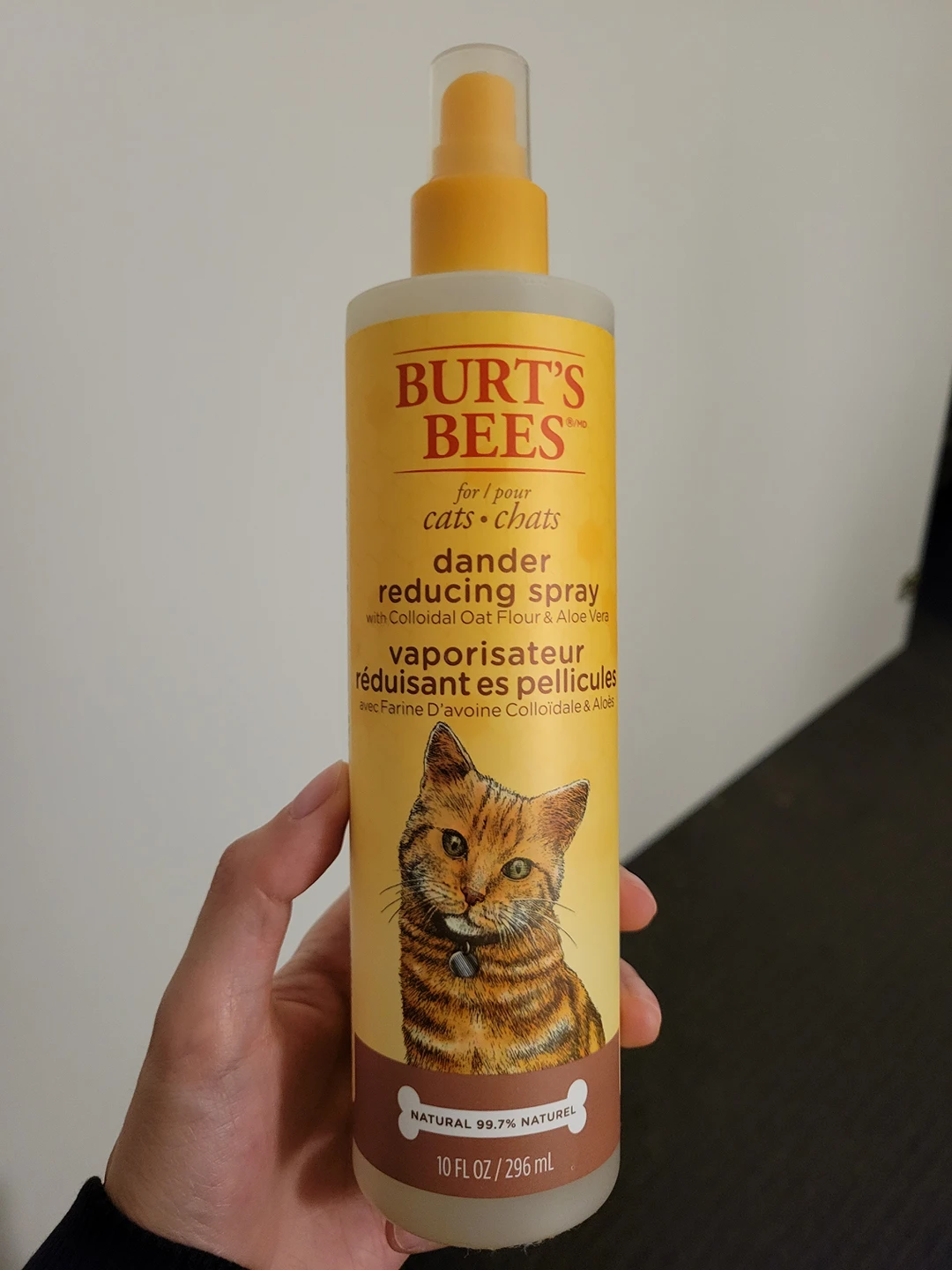 dander reducing spray for cats thumbnail