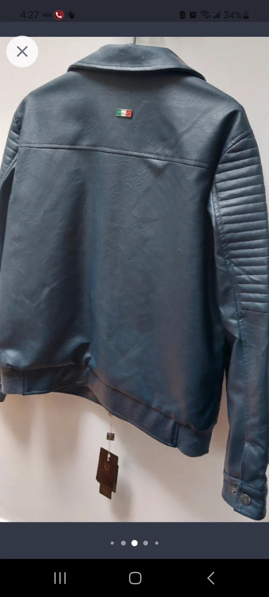 New Italian  jacket.    leather - photo 2