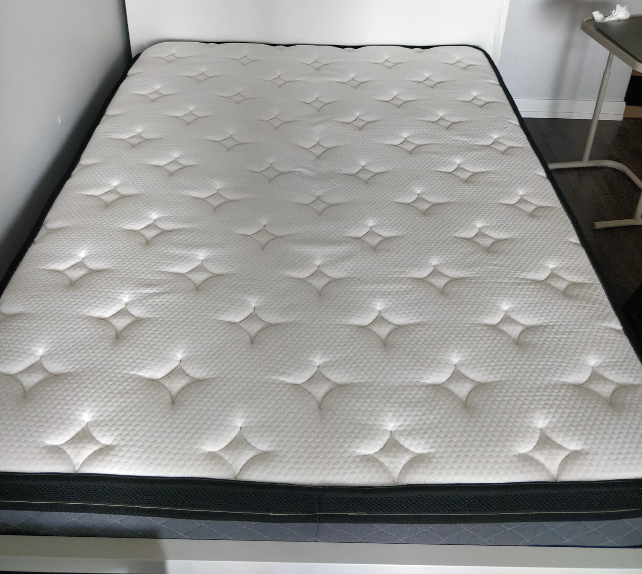 Ikea Full size Bed and Crystli 10 inch hybrid mattress - photo 5