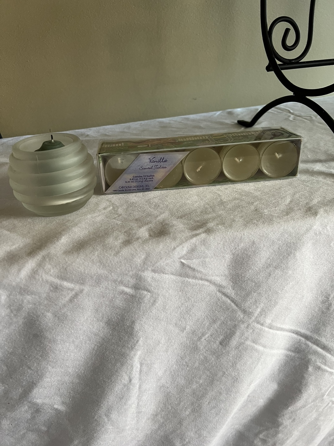 Wrought Iron Candle Holder - photo 3