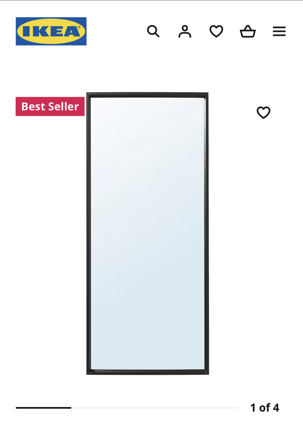 Ikea Nissedal Mirror