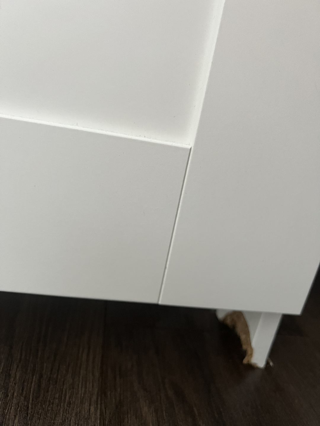 Wardrobe with 3 doors, white, - photo 4