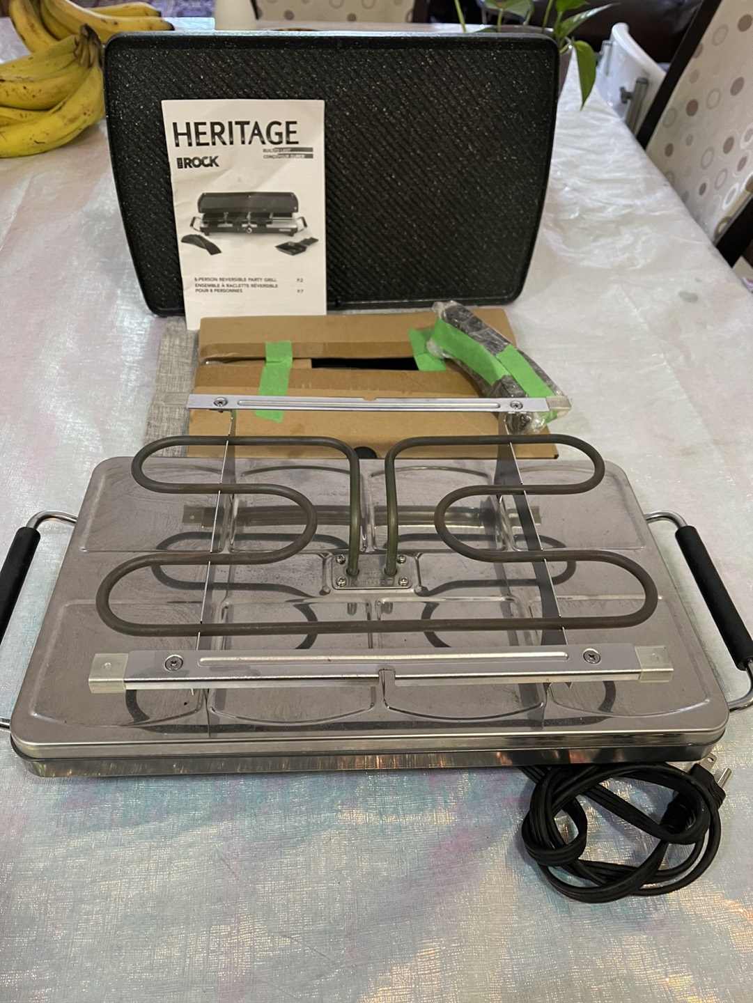 Heritage Rock 8-person Raclette (Reversible Party Grill) - photo 2