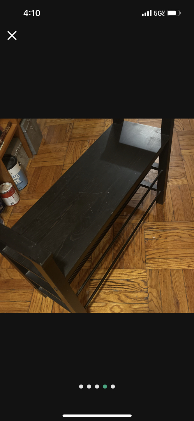 Ikea Hemnes shoe storage bench $15 - photo 4