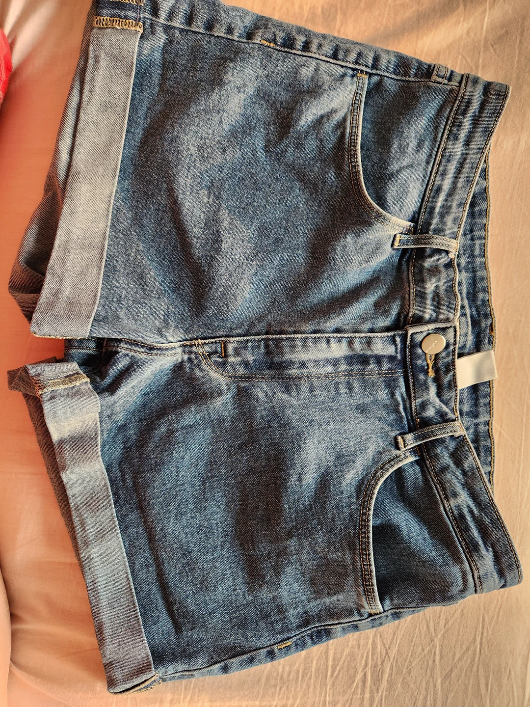 HnM short denim shorts women size US 8