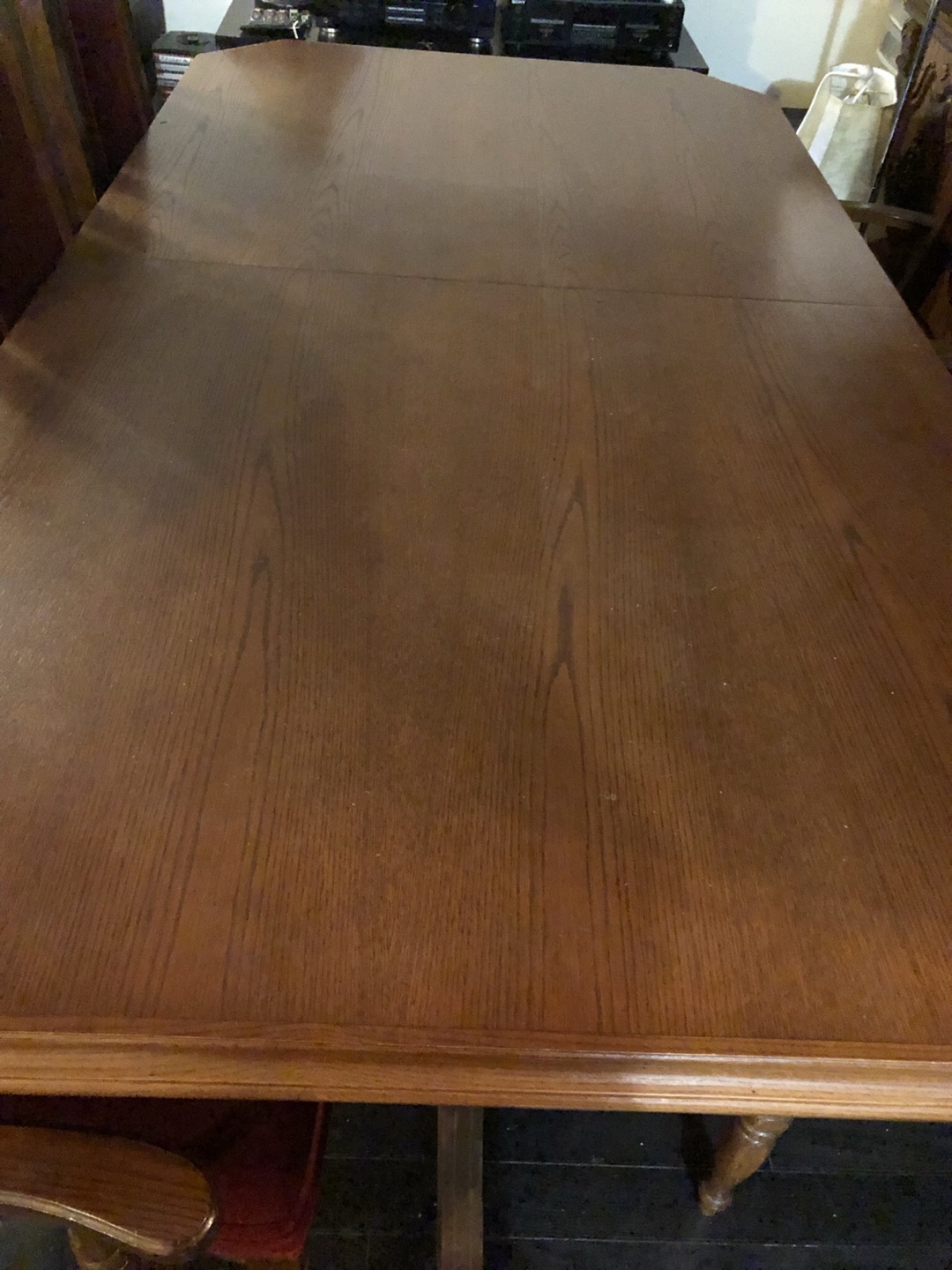 Dining table, chairs now also including buffet and hutch - photo 2