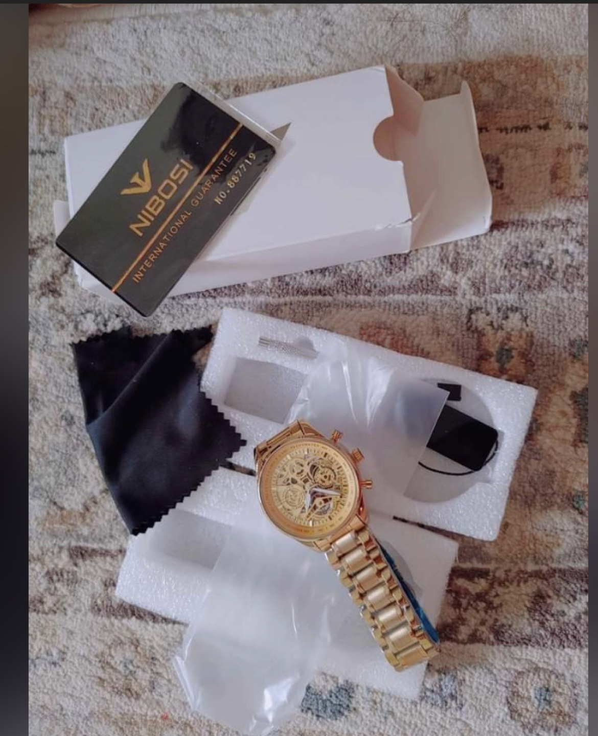 Men’s gold watch - photo 2