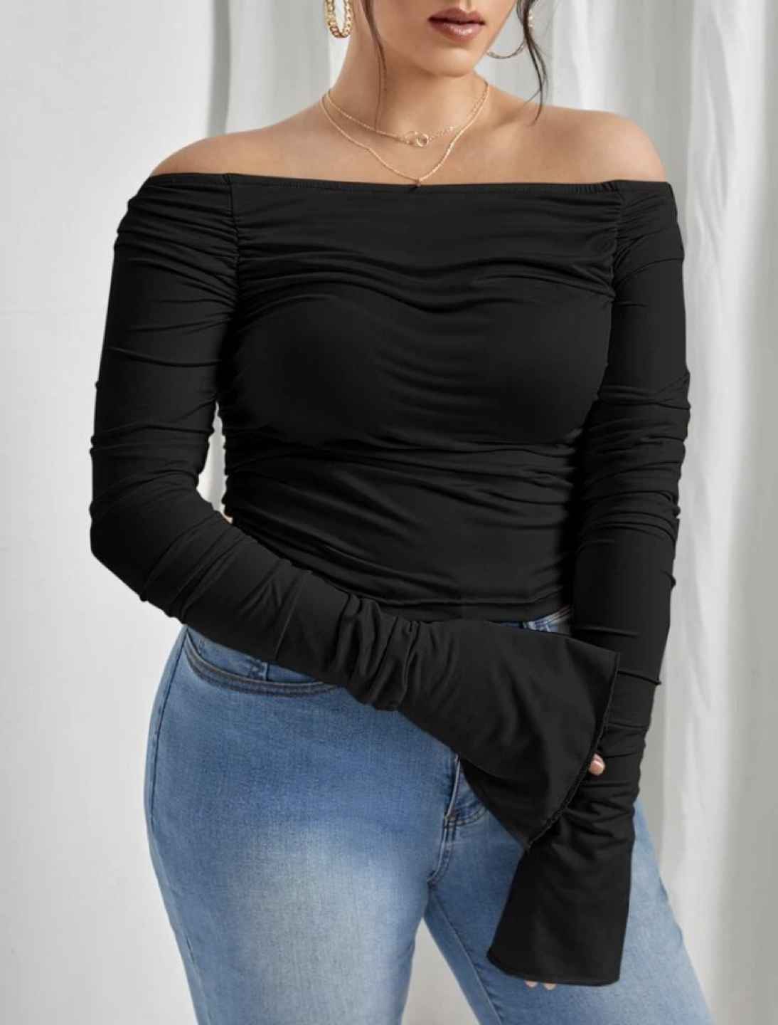 Plus Off Shoulder Size 2XL