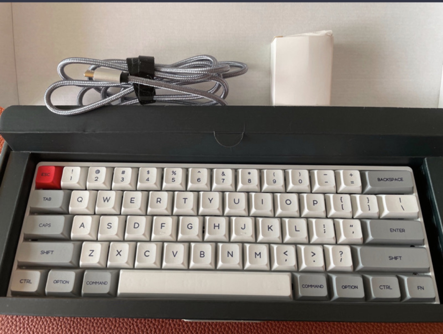 Mechanical Keyboard, Optical Yellow, Type-C Cable