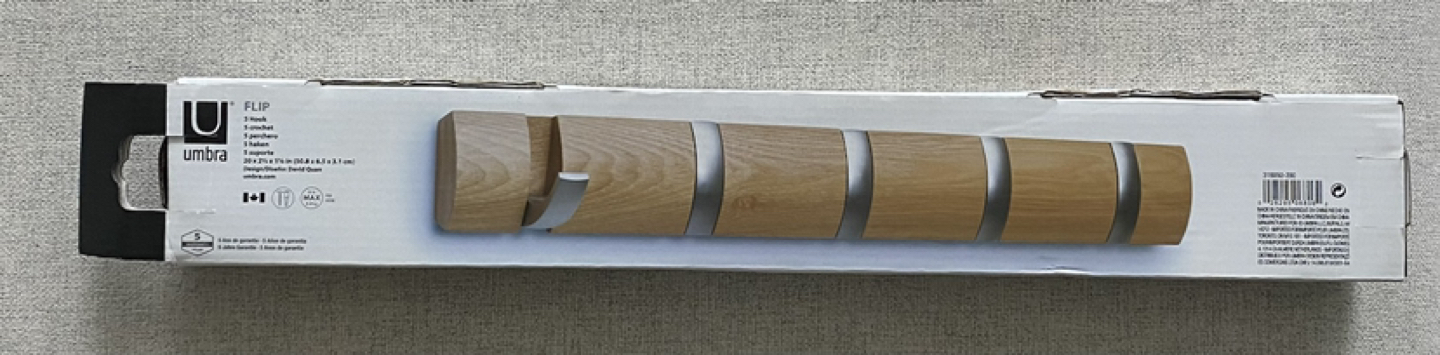 Umbra Flip 5 Hook Coat Hanger - photo 2