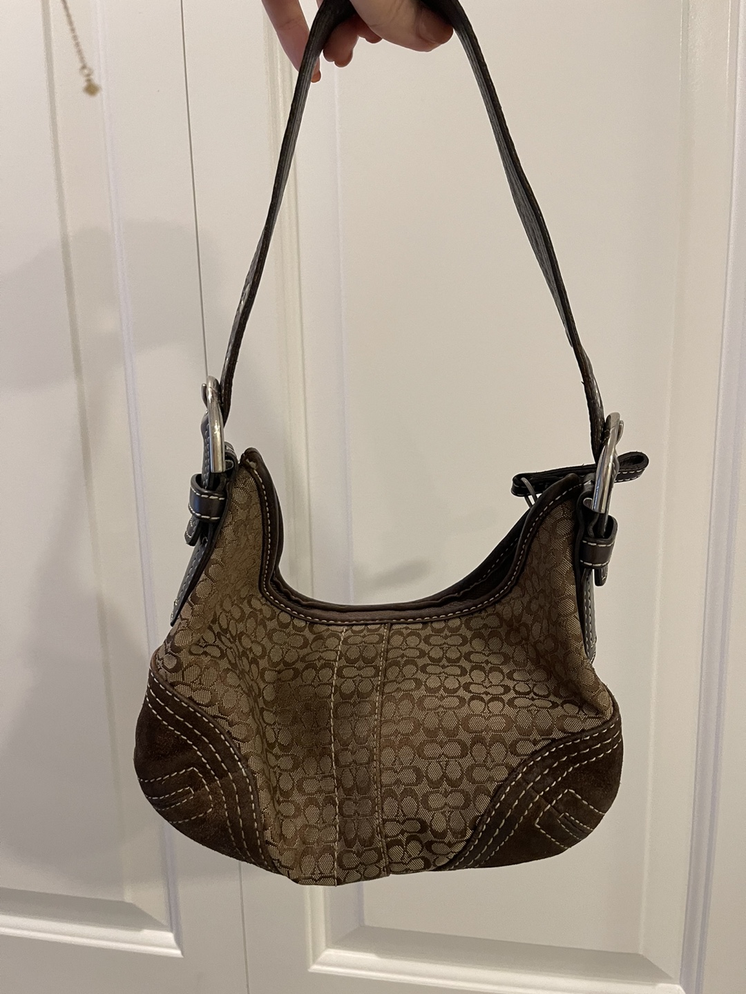 Authentic Coach shoulder bag thumbnail