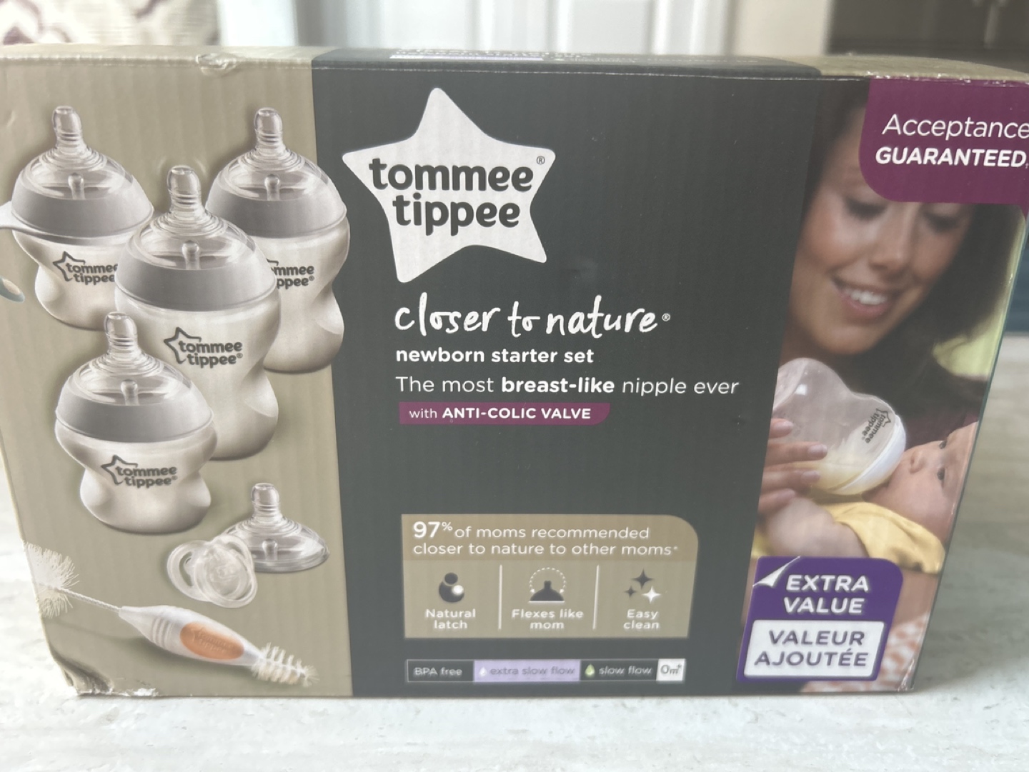 Tommee Tippee baby bottles #freecycle
