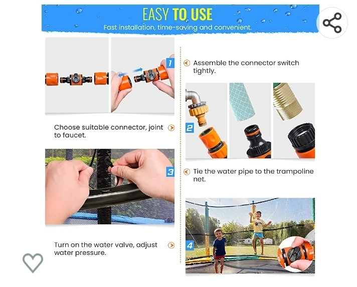 brand New trampoline sprinkler image indicator(5)