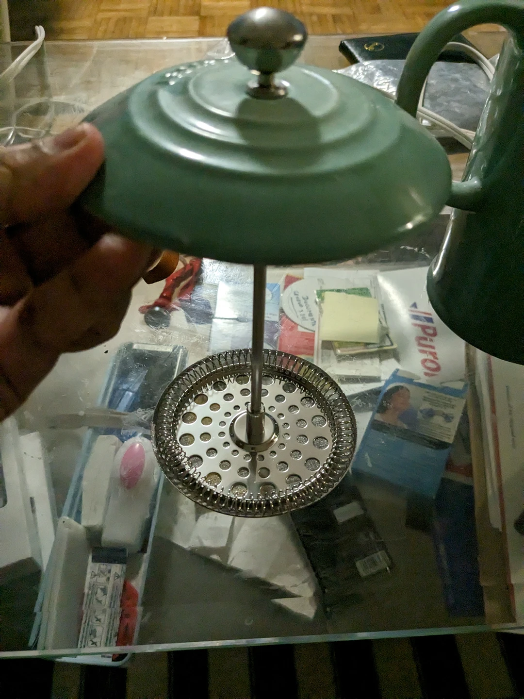 French press coffee maker mew - photo 3