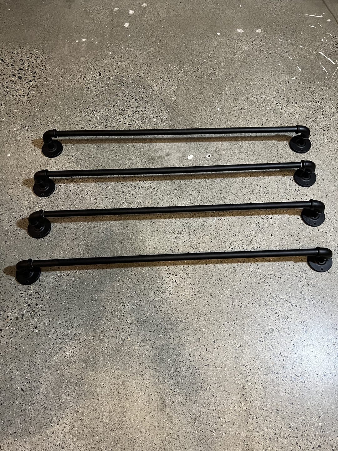 Curtain rods that hang from celling