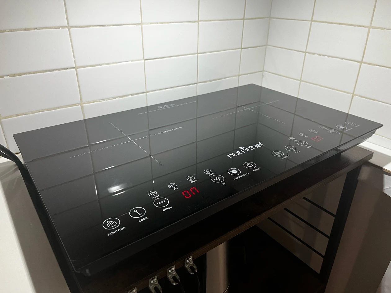 NutriChef Induction Cooktop w/ Dual Burners