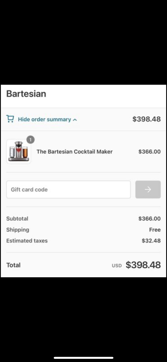Cocktail Mixer