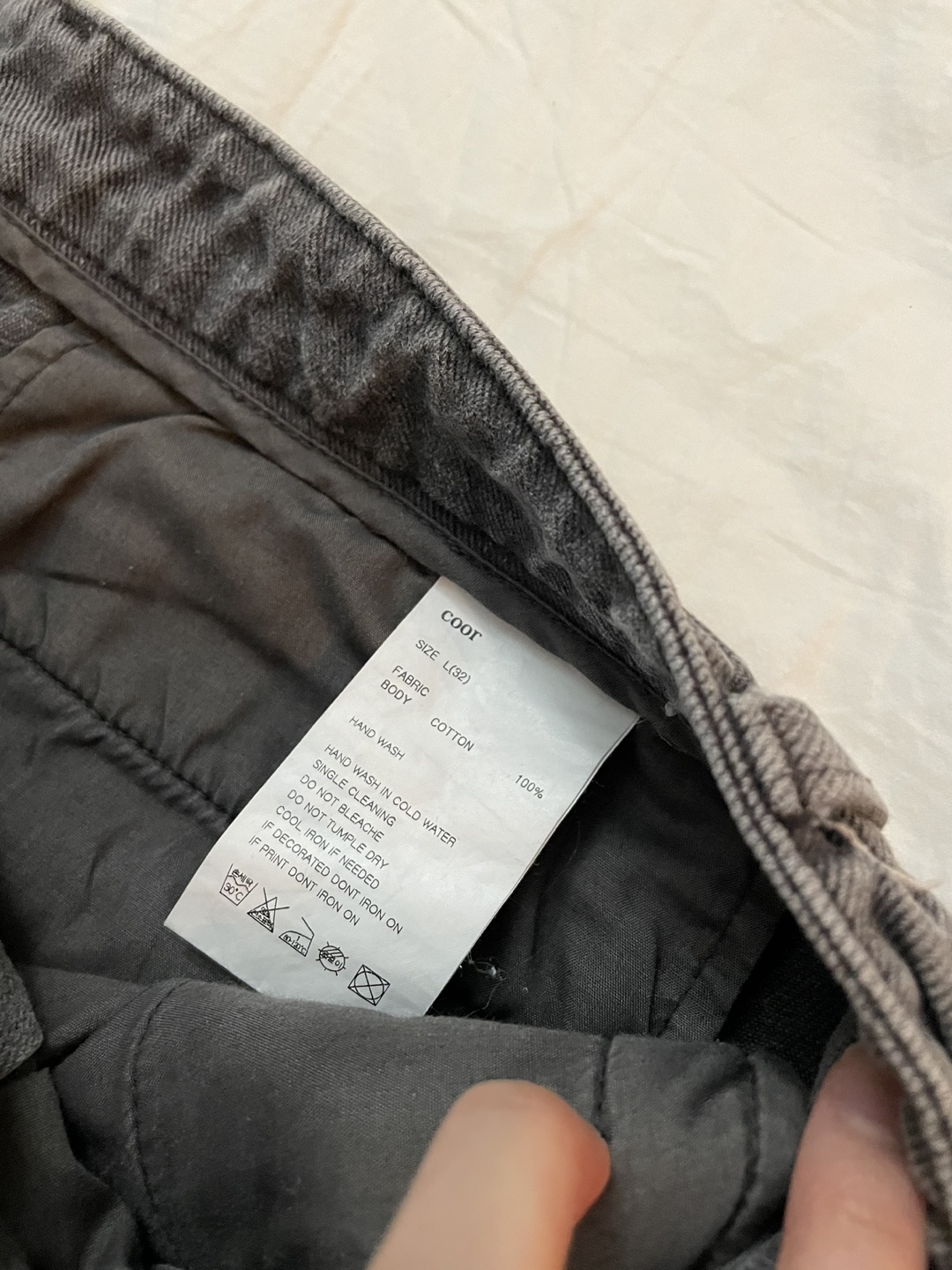 Men’s Grey Jeans image indicator(3)