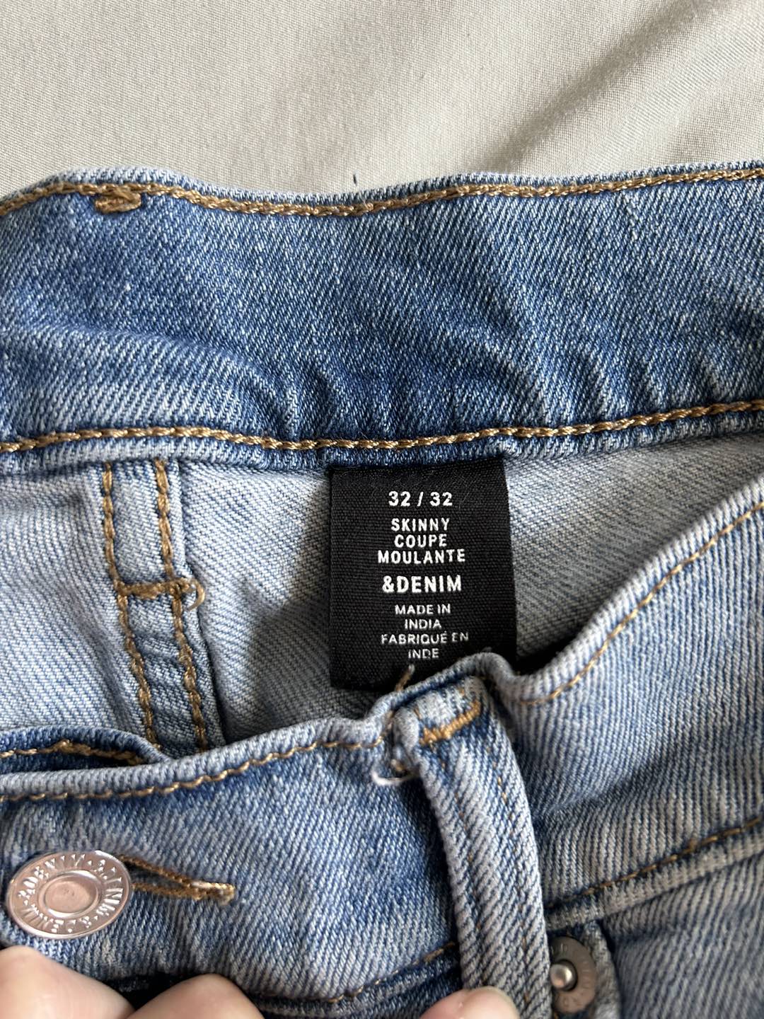 Blue Washed Skinny Jeans - photo 2