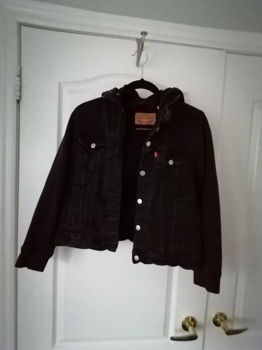 Jean Jacket Levis with Sweater Sleeves - photo 2