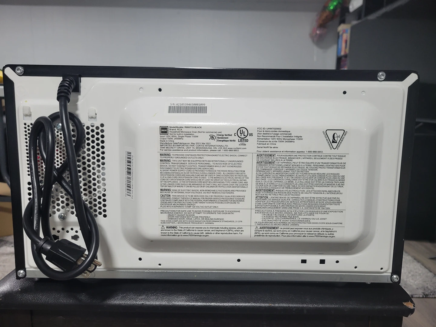 RCA MICROWAVE - photo 5