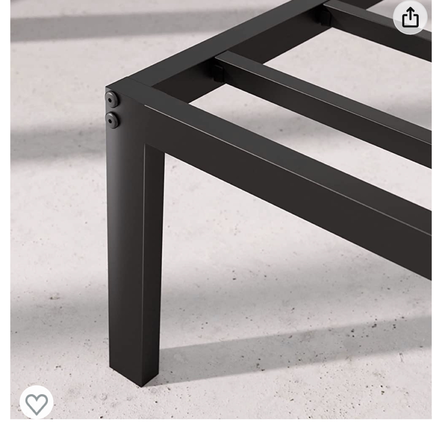 ZINUS Yelena 14 Inch Metal Platform Bed Frame - photo 3