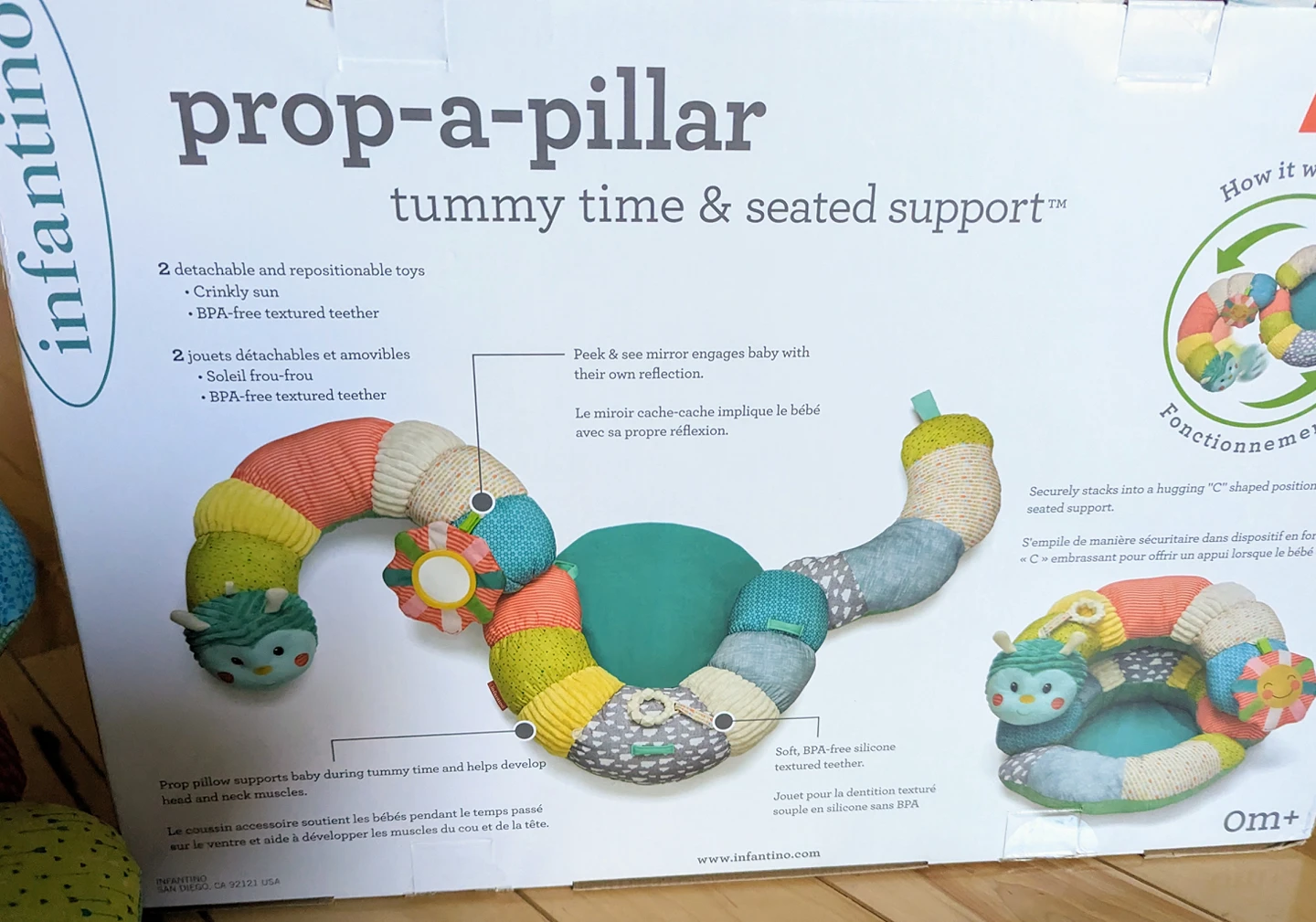 tummy time & seat support for babies - photo 3