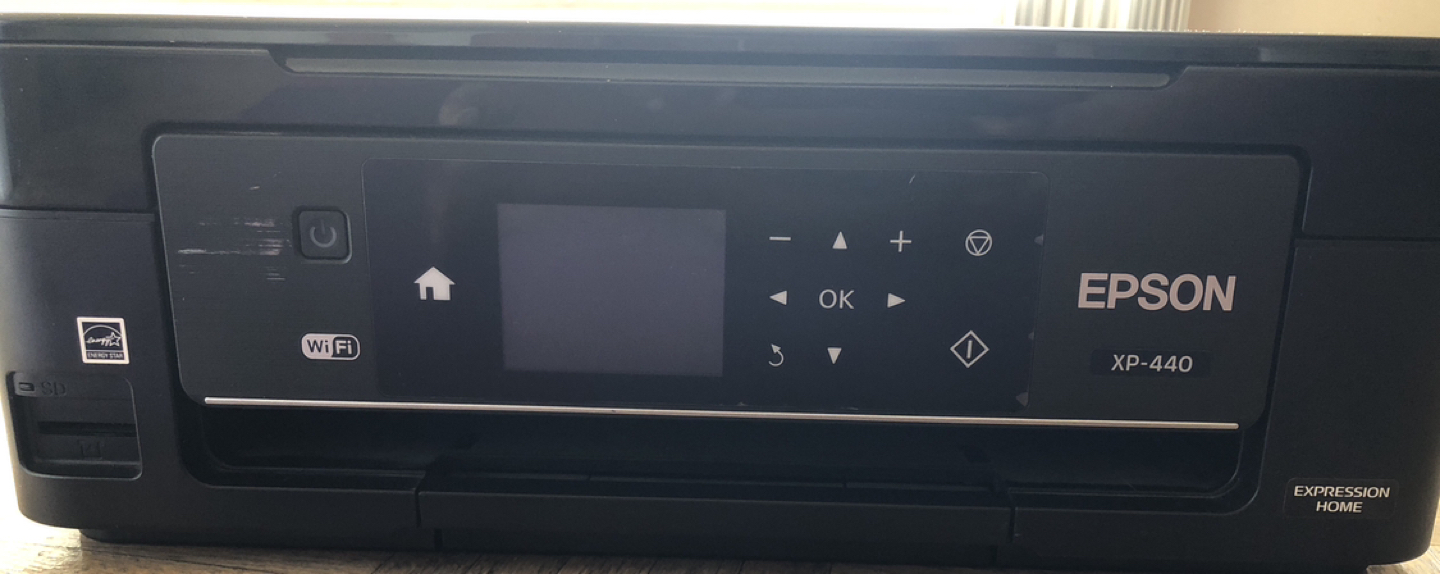 Epson Expression Home XP-440 printer and scanner