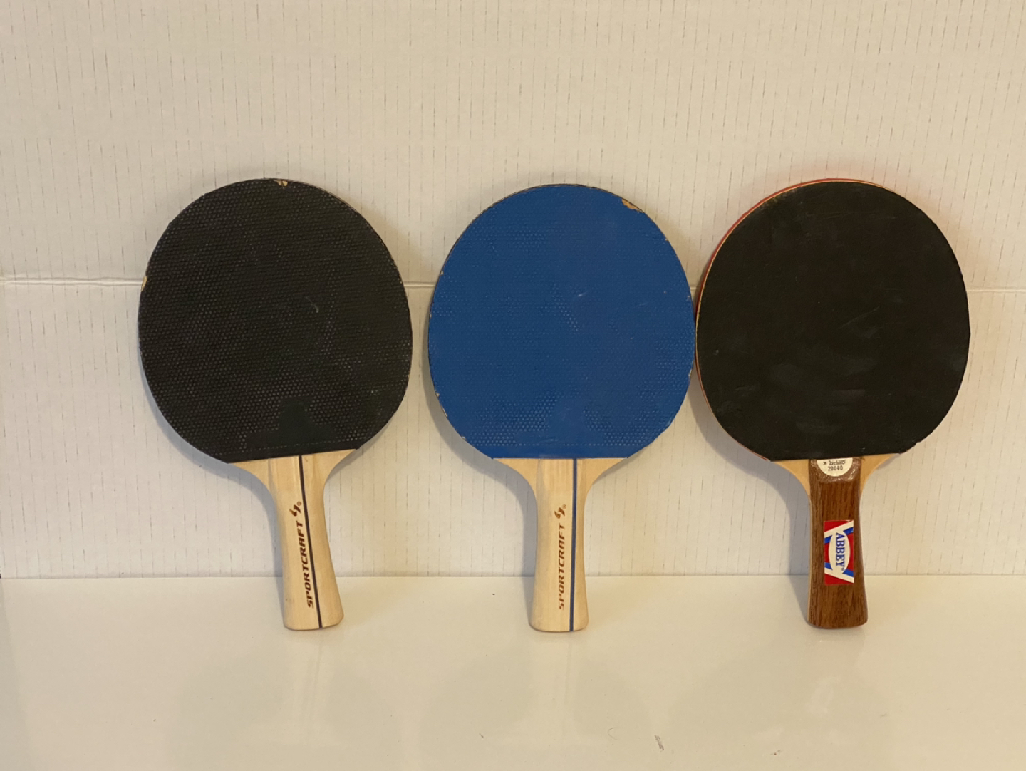 Vintage Ping Pong / Table Tennis Paddles thumbnail