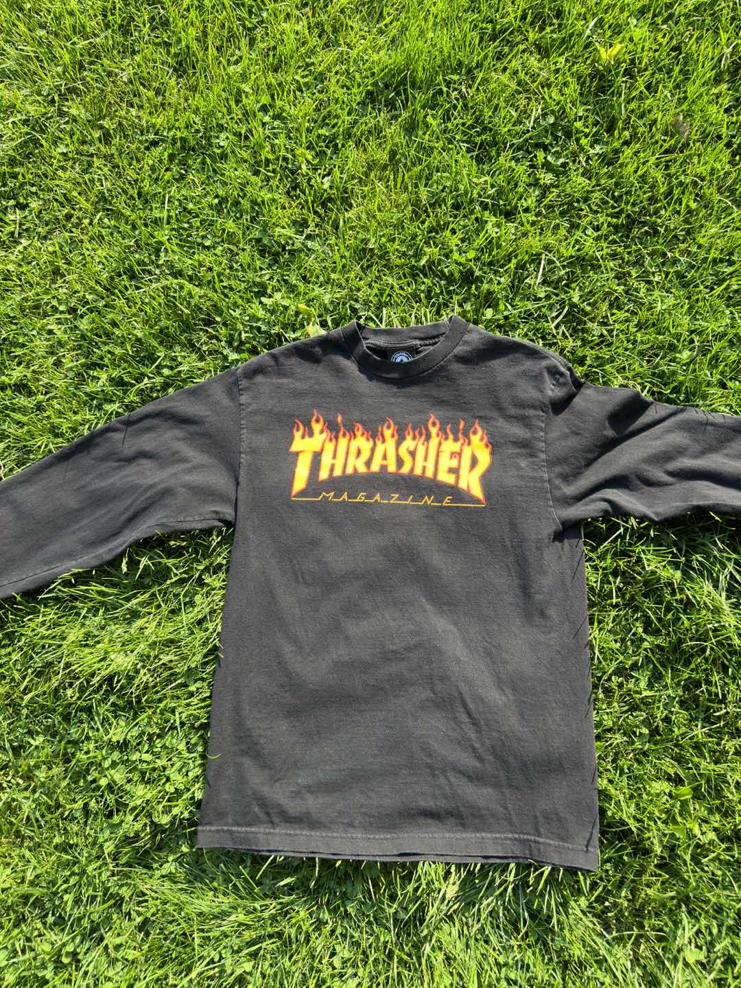 Thrasher Magazine San Francisco Long Sleeved T-Shirt - Medium