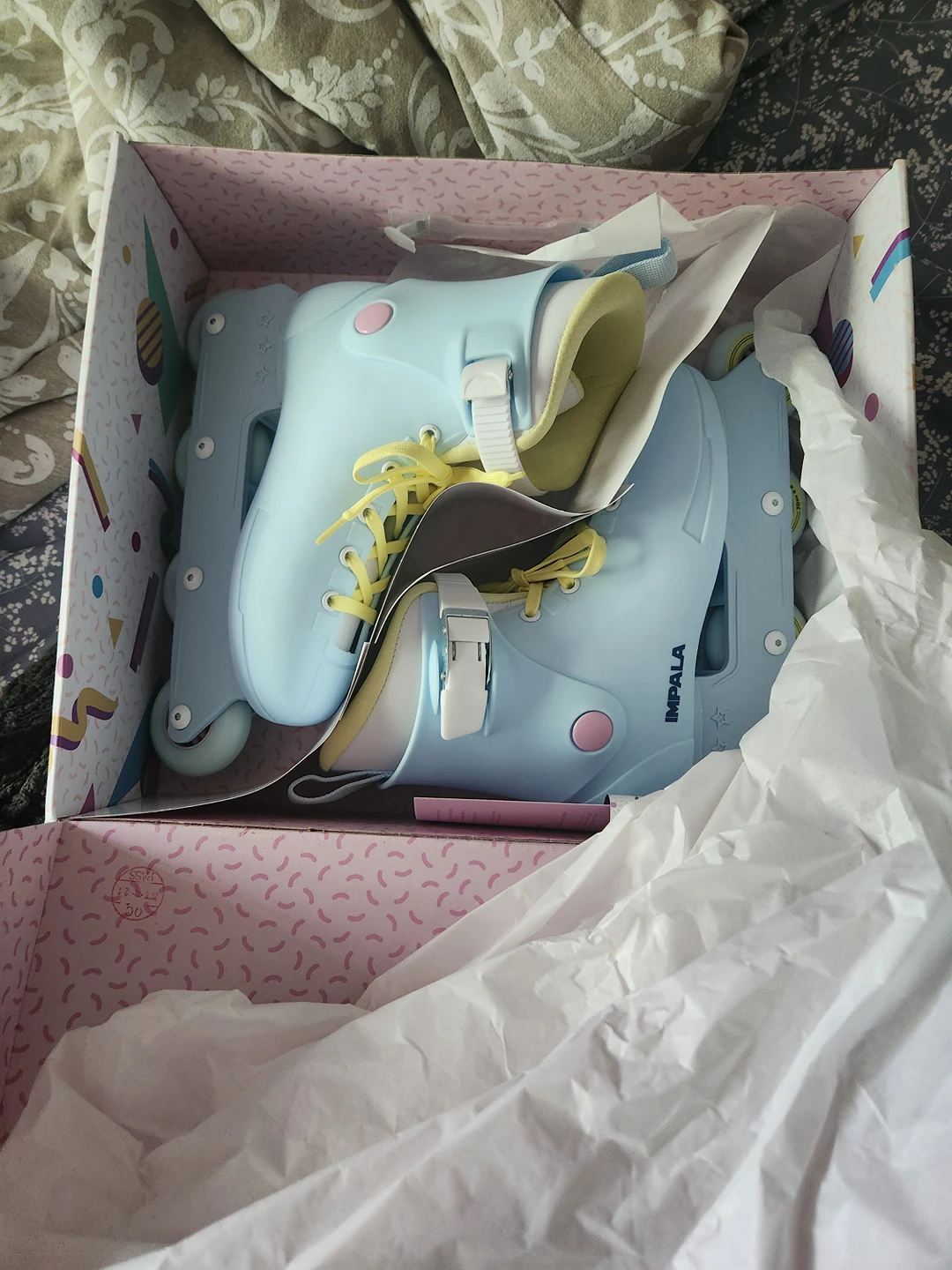 impala rollerblades, still in box
