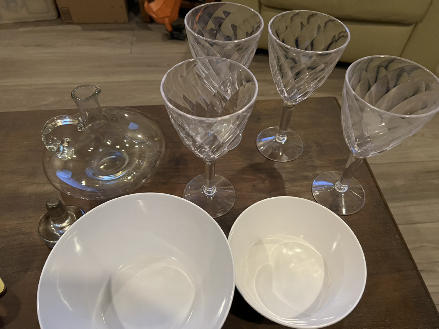 Plastic patio dishes thumbnail