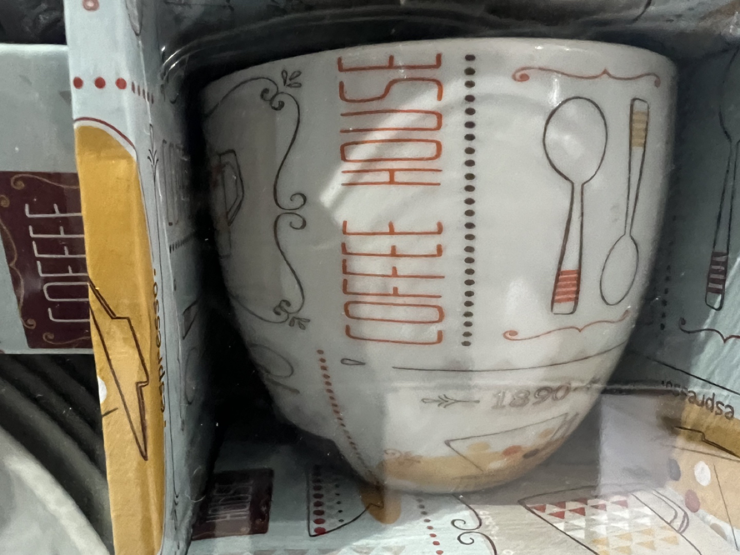 Coffee cup saucer set of 6 - photo 5