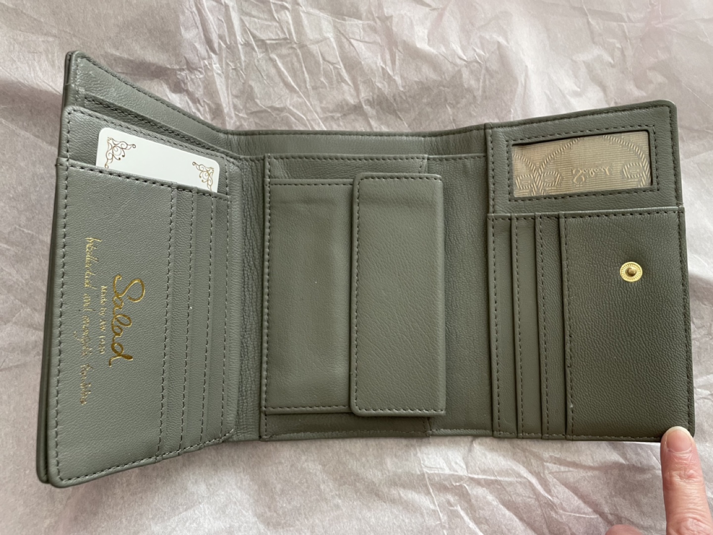 Salad (HK Brand) Leather Wallet - photo 3