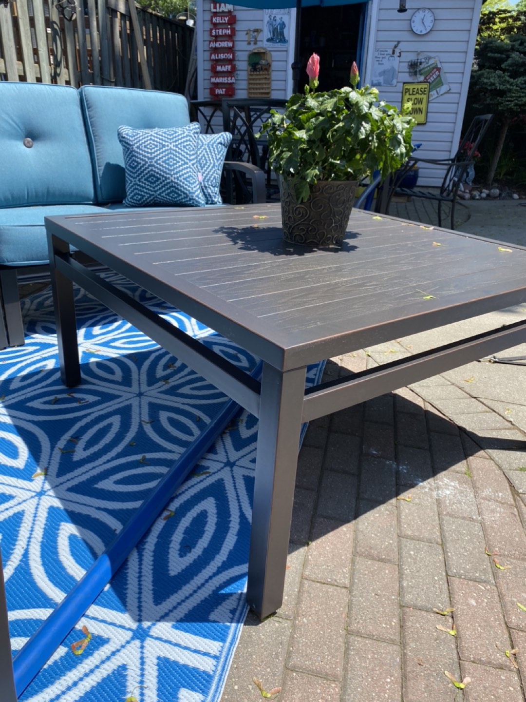 Patio table