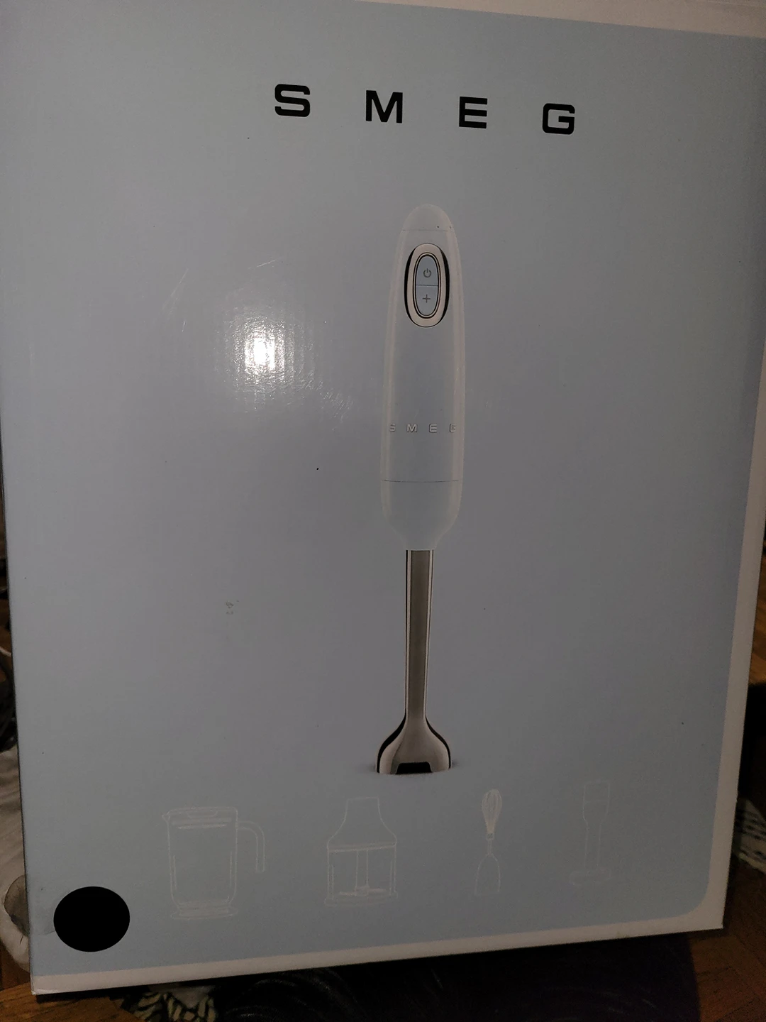 Smeg handblender with accessories BLACK - photo 3