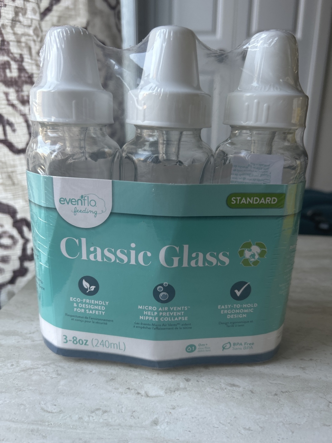 Evenflo Glass Bottles