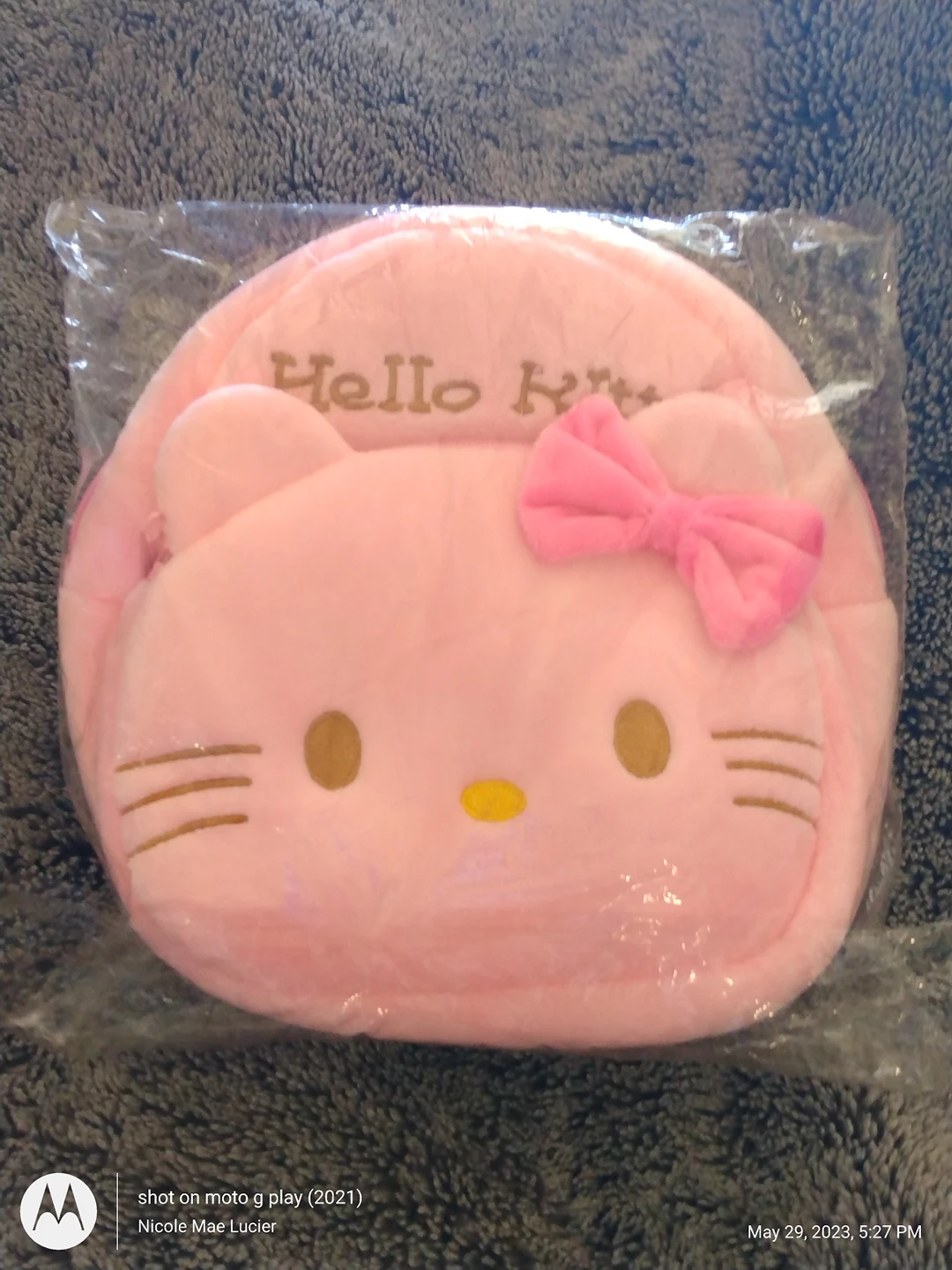 Hello kitty new backpack