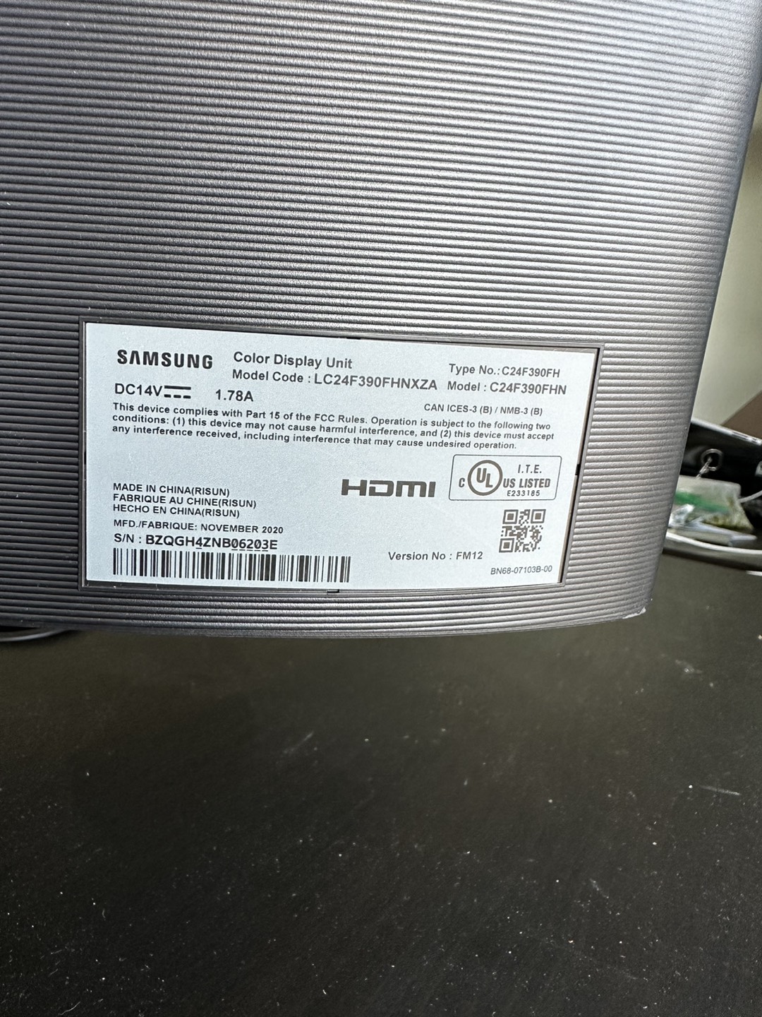 📢 FOR SALE: Samsung Curved LED Computer Monitor - 24 inches 🖥️ - photo 3