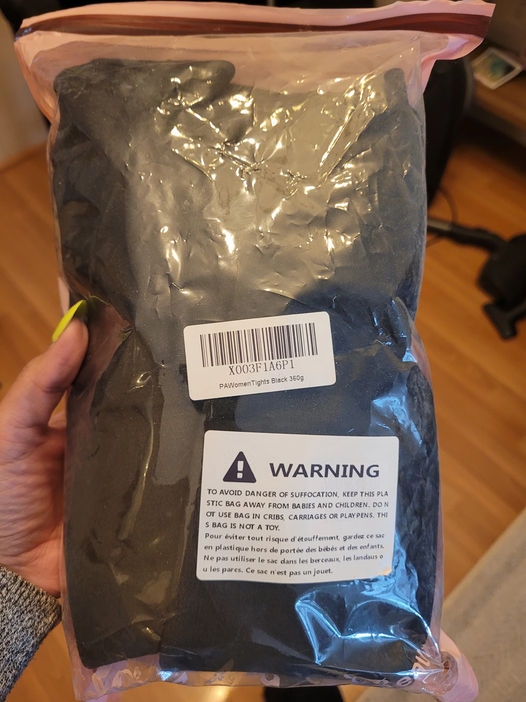 Opaque Fleece Lined Tights/Pantyhose - photo 2