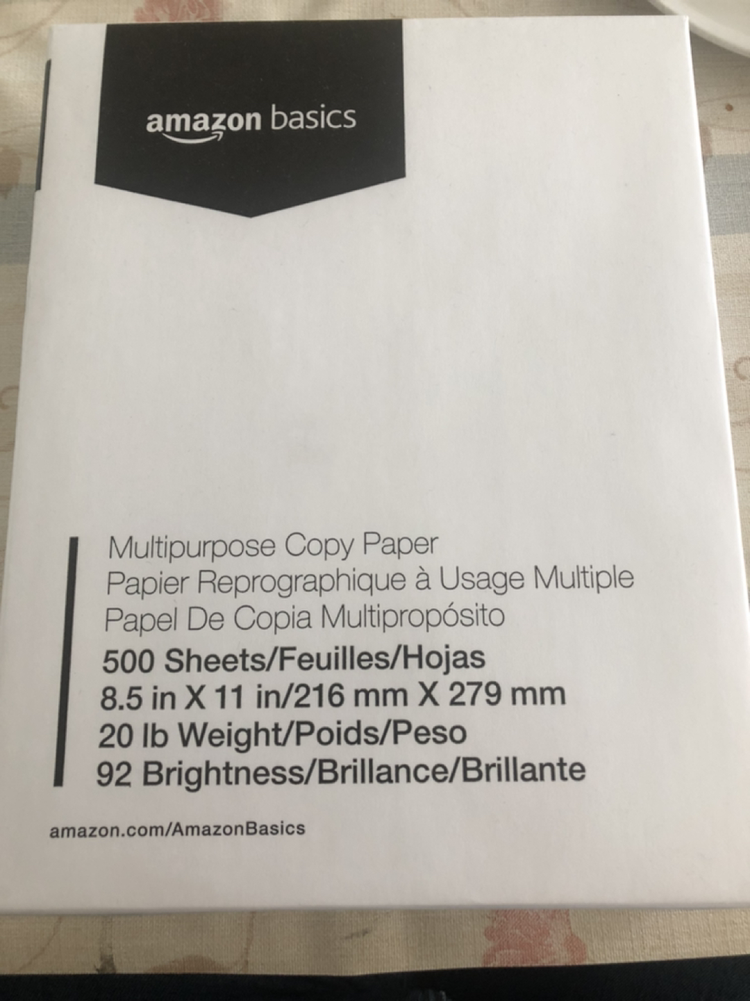 Amazon Basics Multipurpose Copy Paper - photo 2