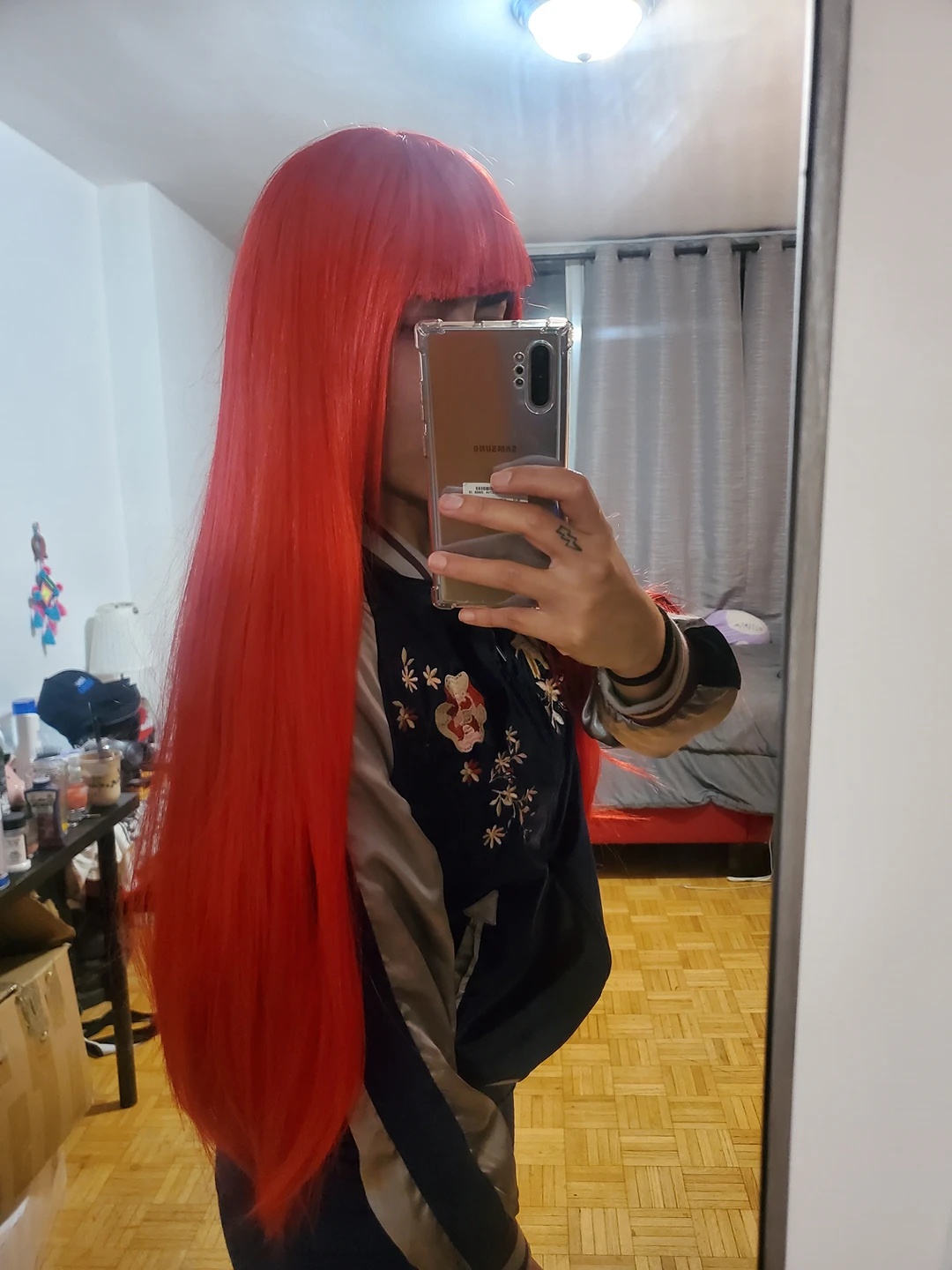 Long Red Wig thumbnail