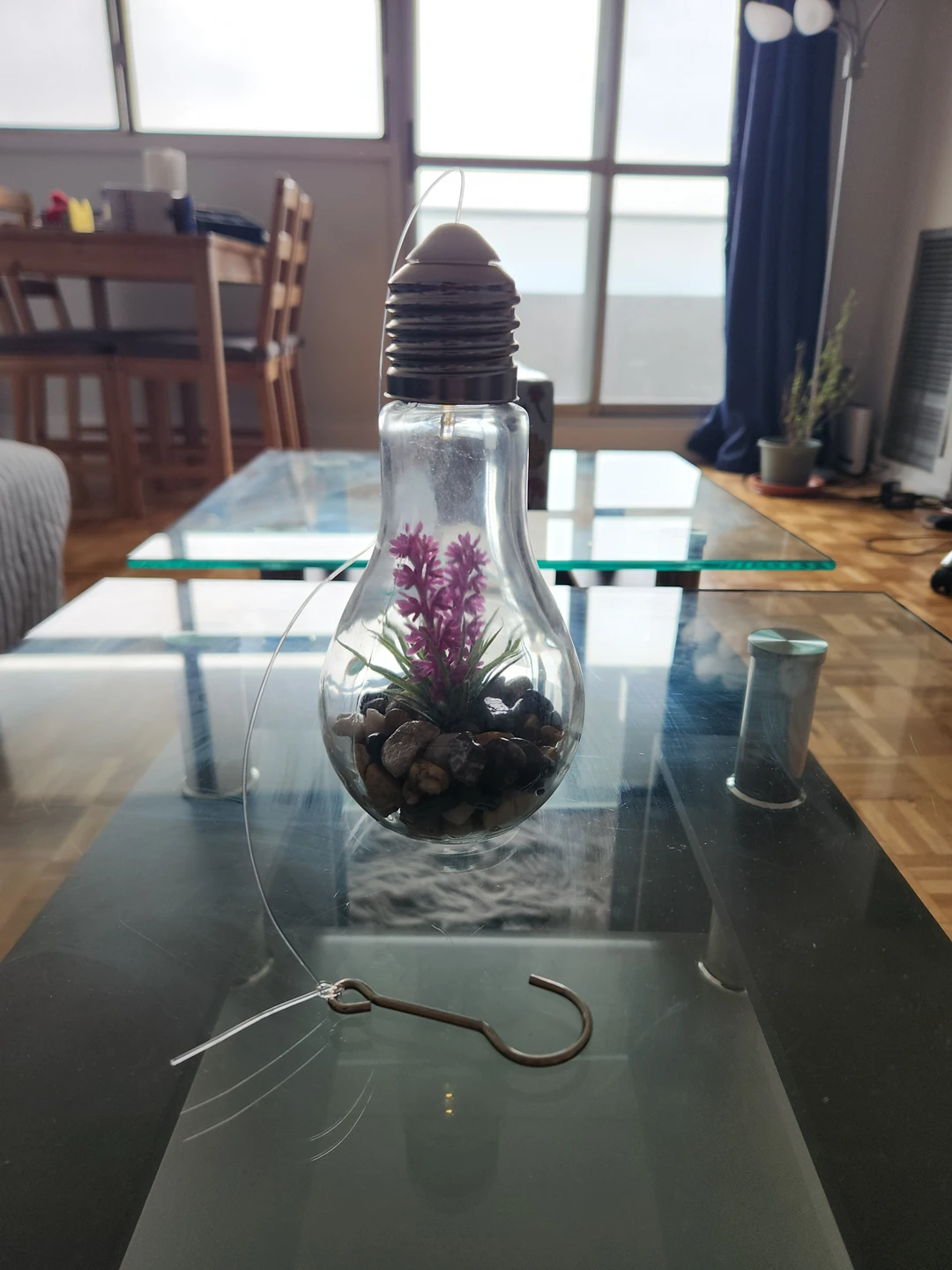 Wall clock and bulb for home decor - photo 3