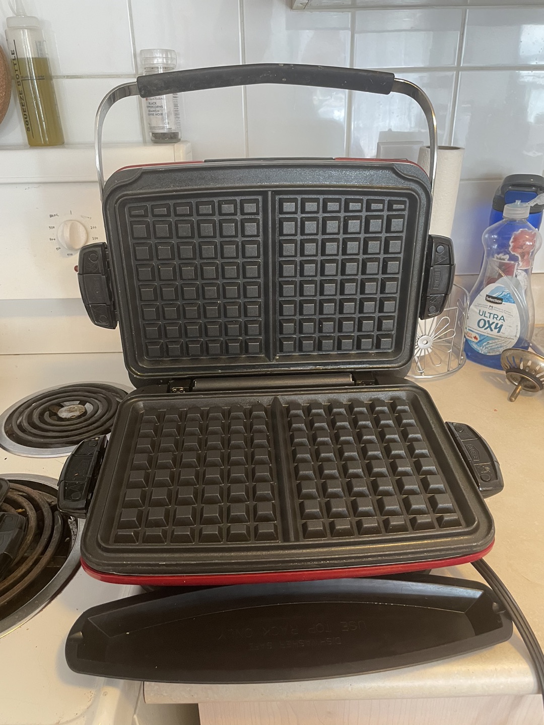 George Foreman Grill + grill plates thumbnail