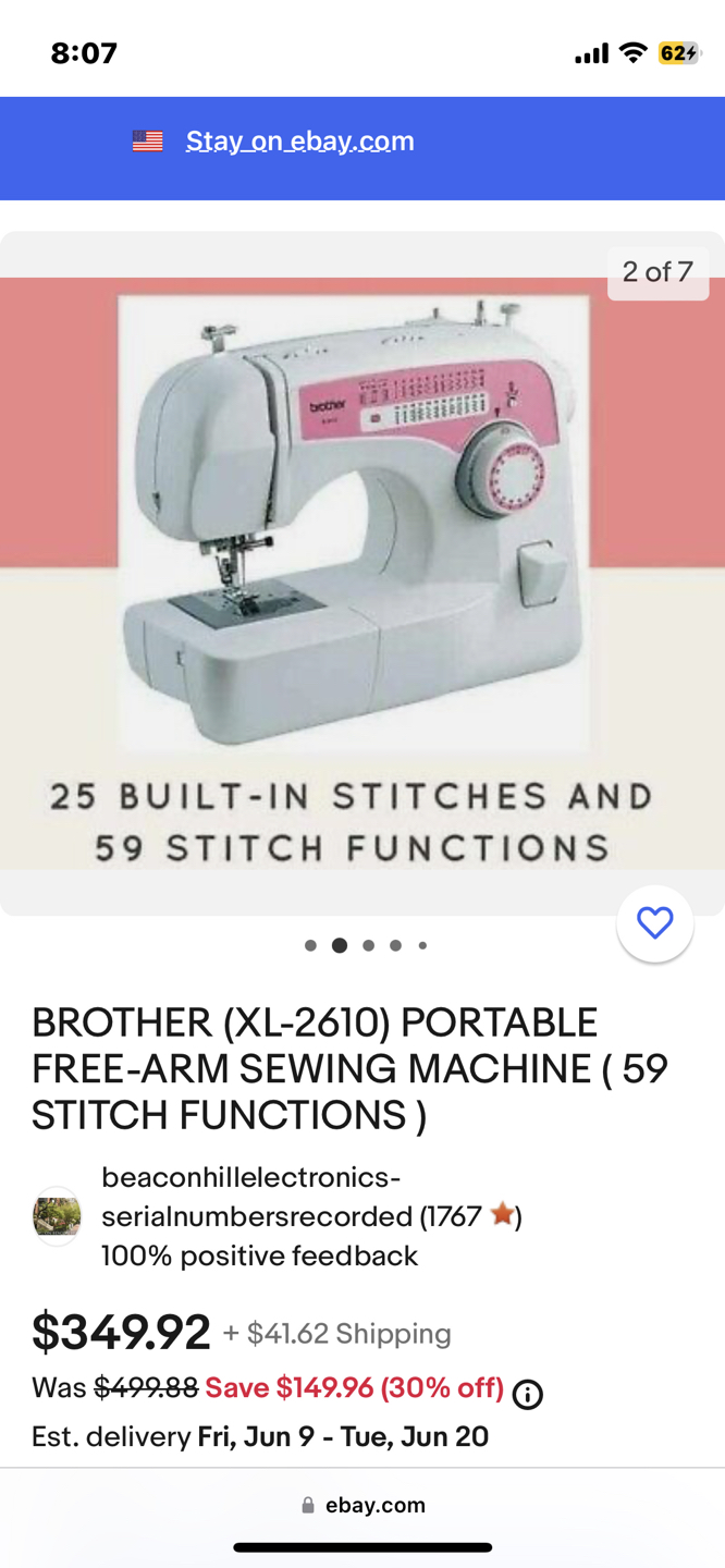 Brother sewing machine - photo 3