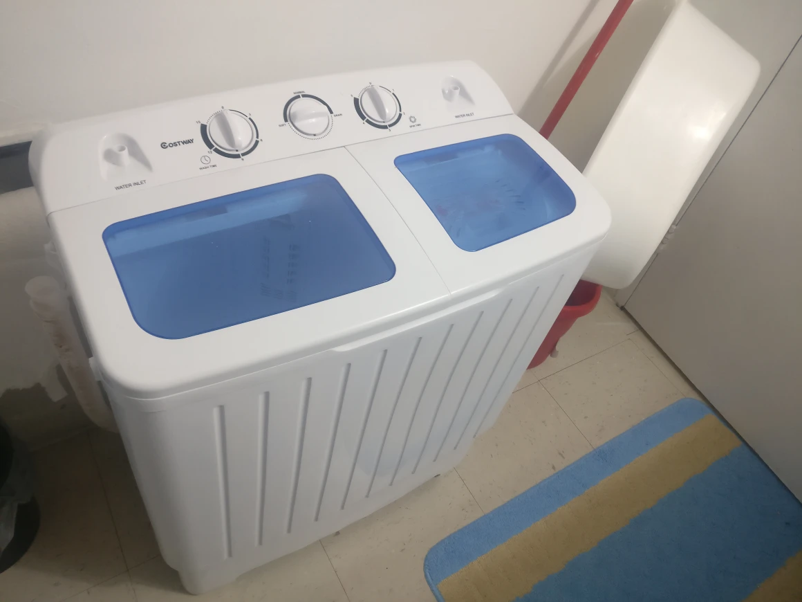 Costway portable washing machine twin tub washing machine
