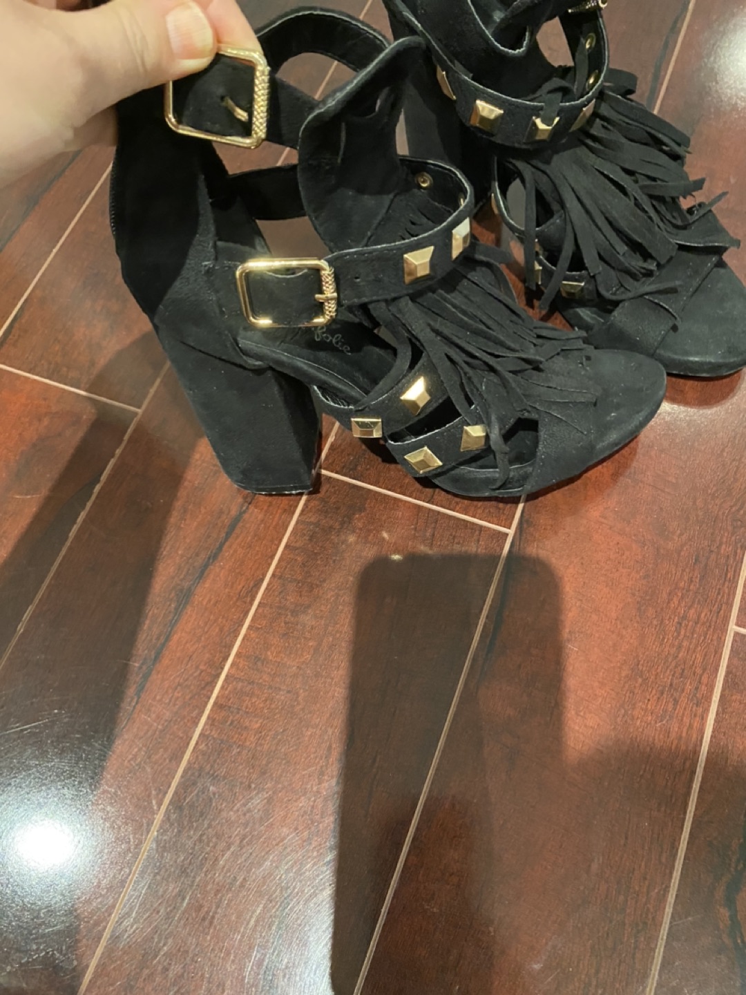 High heel sandals