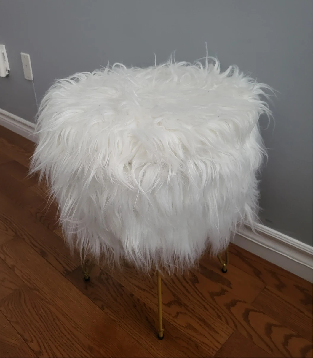 Ottoman with metal legs🌱🌱🌱 image indicator(2)