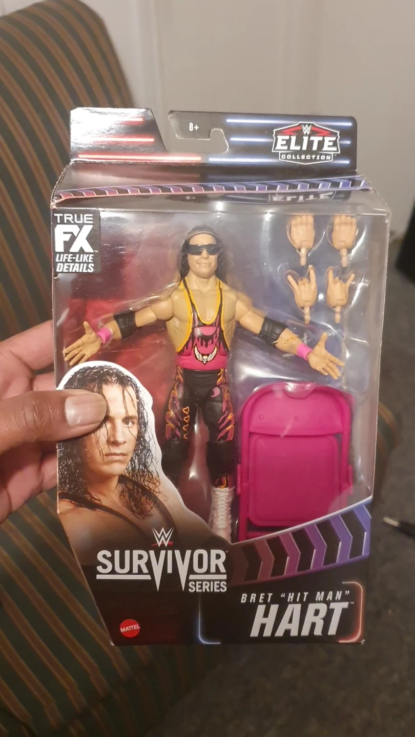 Bret Hitman Hart Figure Lot - photo 2