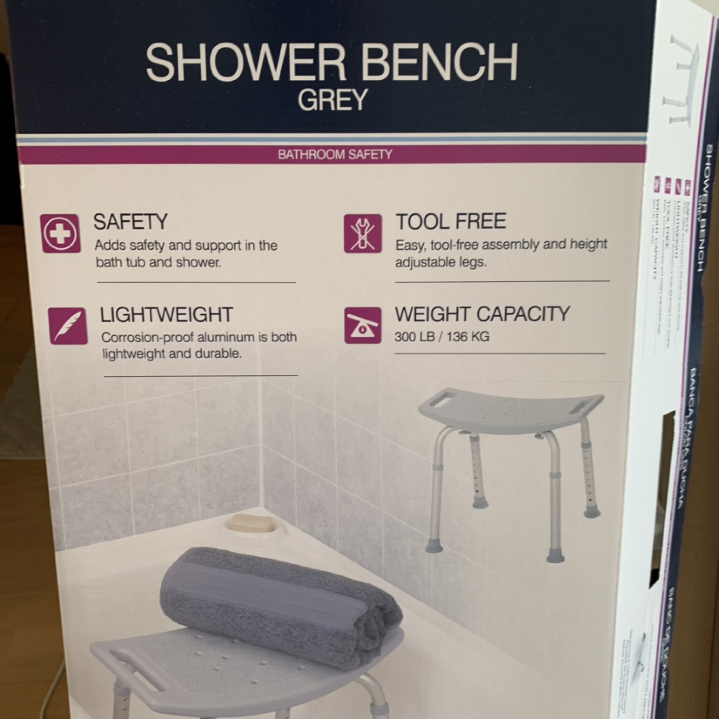 Shower bench - photo 3